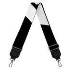 Black And White Star of David Print Bag Strap
