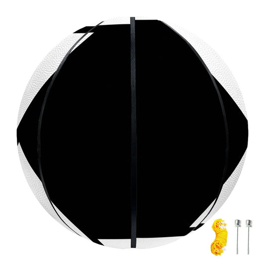 Black And White Star of David Print Basketball