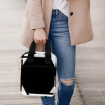 Black And White Star of David Print Bible Tote Bag