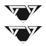 Black And White Star of David Print Dog Bandana