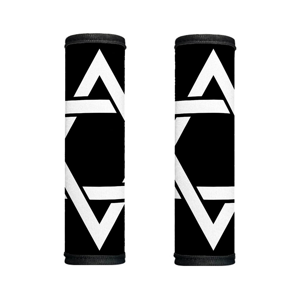 Black And White Star of David Print Handle Covers