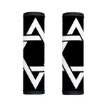 Black And White Star of David Print Handle Covers