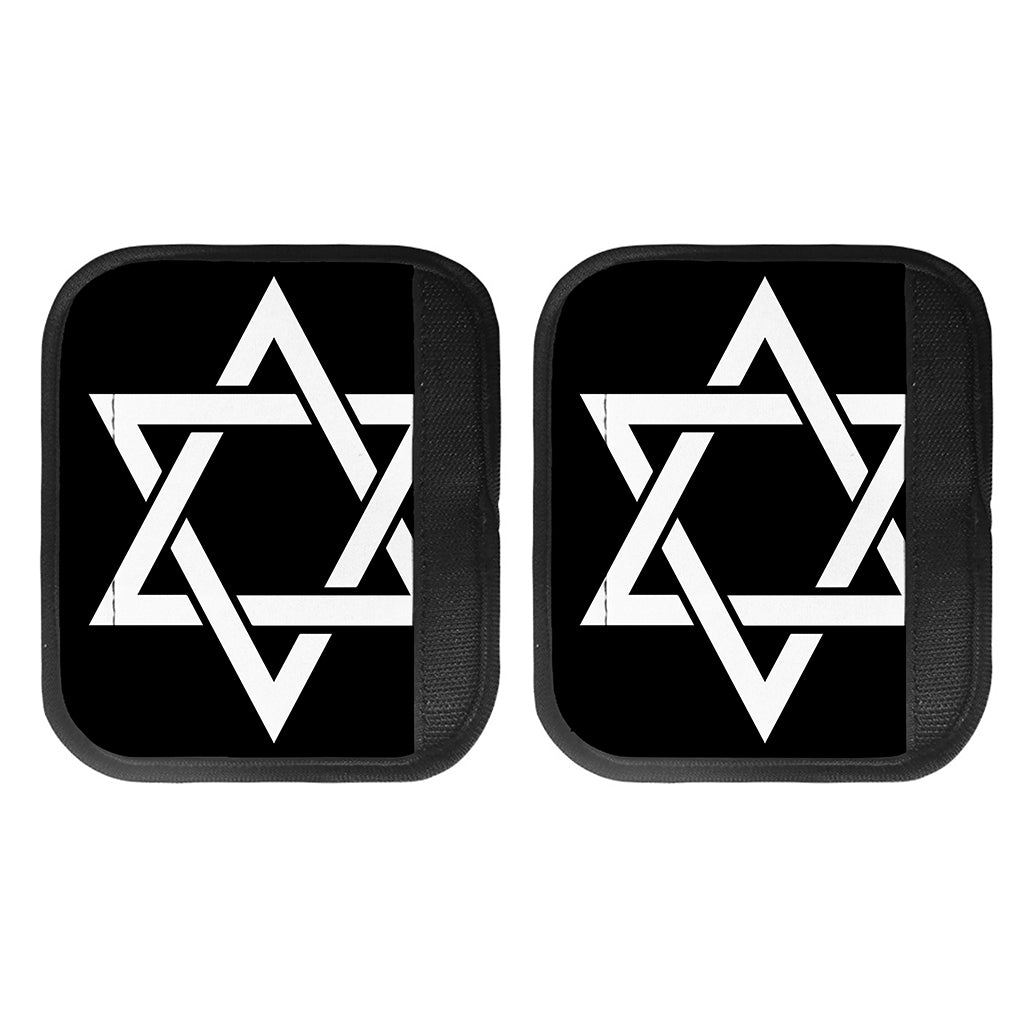Black And White Star of David Print Handle Covers