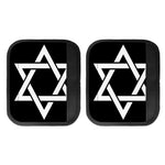 Black And White Star of David Print Handle Covers
