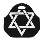 Black And White Star of David Print Neoprene Lunch Bag