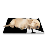 Black And White Star of David Print Pet Cooling Mat Cover
