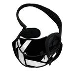 Black And White Star of David Print Pet Sling Carrier