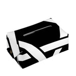 Black And White Star of David Print Rectangle Tissue Box Cover