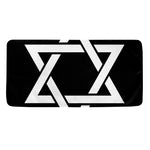Black And White Star of David Print Towel