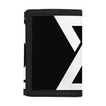 Black And White Star of David Print Trifold Wallet