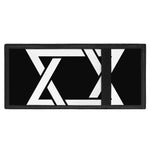Black And White Star of David Print Trifold Wallet