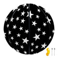Black And White Star Pattern Print Basketball