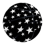 Black And White Star Pattern Print Basketball