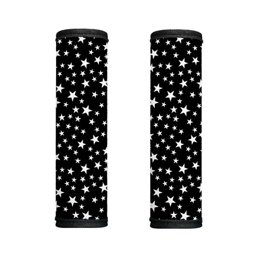 Black And White Star Pattern Print Handle Covers