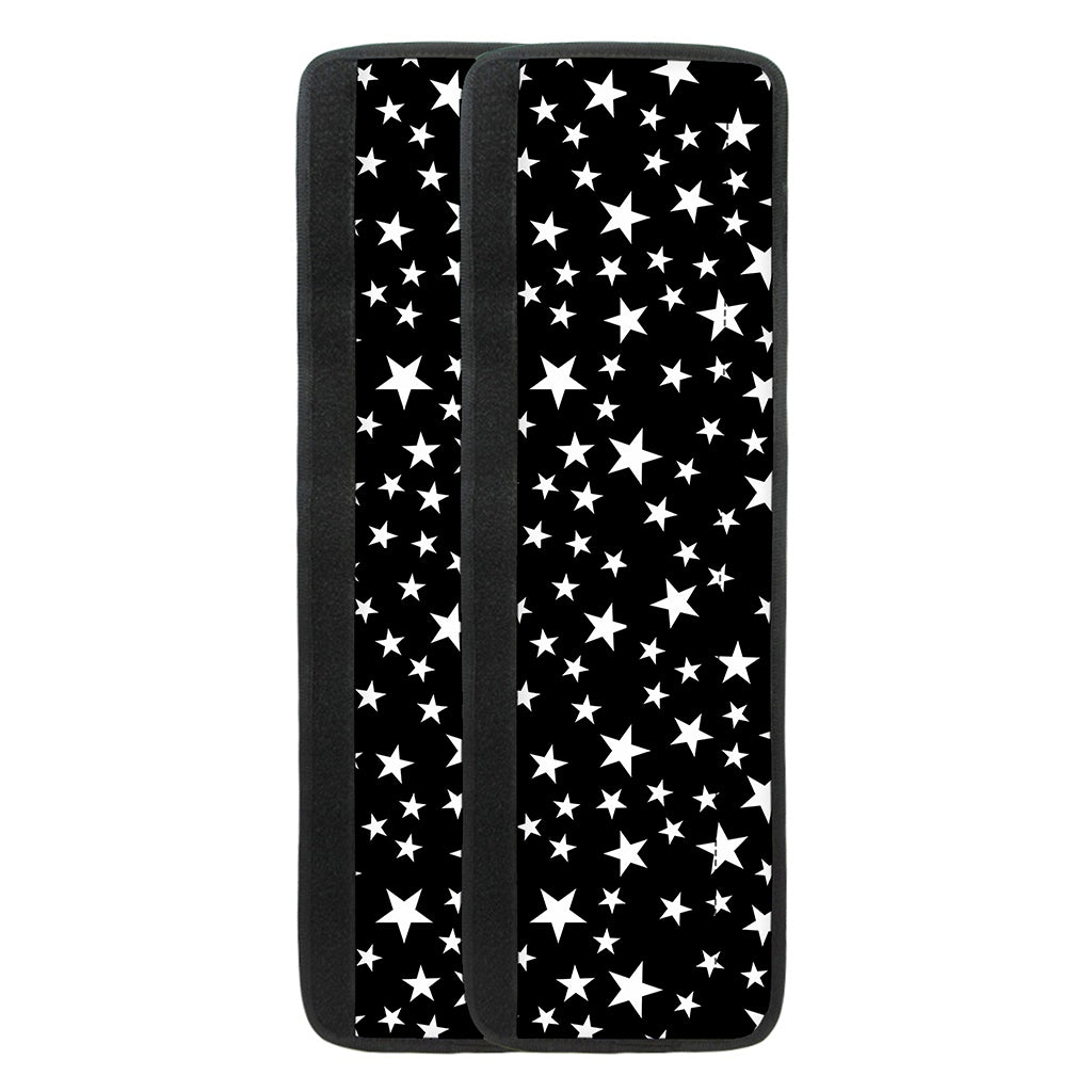 Black And White Star Pattern Print Refrigerator Handle Covers