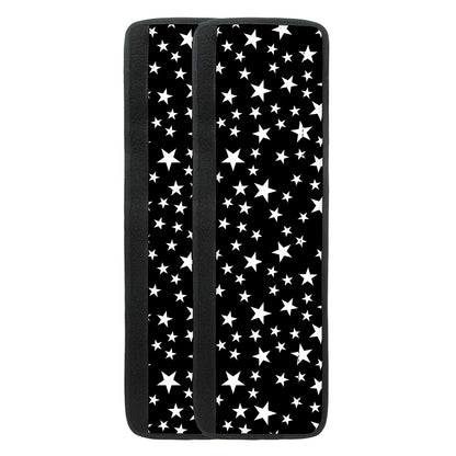 Black And White Star Pattern Print Refrigerator Handle Covers