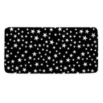 Black And White Star Pattern Print Towel