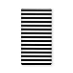 Black And White Striped Pattern Print Baby Crib Sheet
