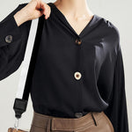 Black And White Striped Pattern Print Bag Strap