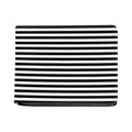 Black And White Striped Pattern Print Bifold Wallet