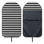 Black And White Striped Pattern Print Waterproof Car Seat Cover