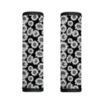 Black And White Sunflower Pattern Print Handle Covers