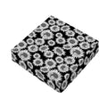 Black And White Sunflower Pattern Print Outdoor Seat Cushion Cover