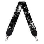 Black And White Supernatural Wicca Print Bag Strap