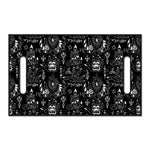 Black And White Supernatural Wicca Print Golf Cart Seat Cover