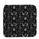 Black And White Supernatural Wicca Print Hand Towel