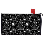 Black And White Supernatural Wicca Print Mailbox Cover