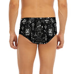 Black And White Supernatural Wicca Print Men's Briefs