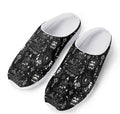 Black And White Supernatural Wicca Print Mesh Casual Shoes