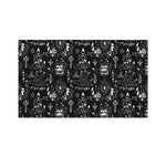 Black And White Supernatural Wicca Print Polyester Flag