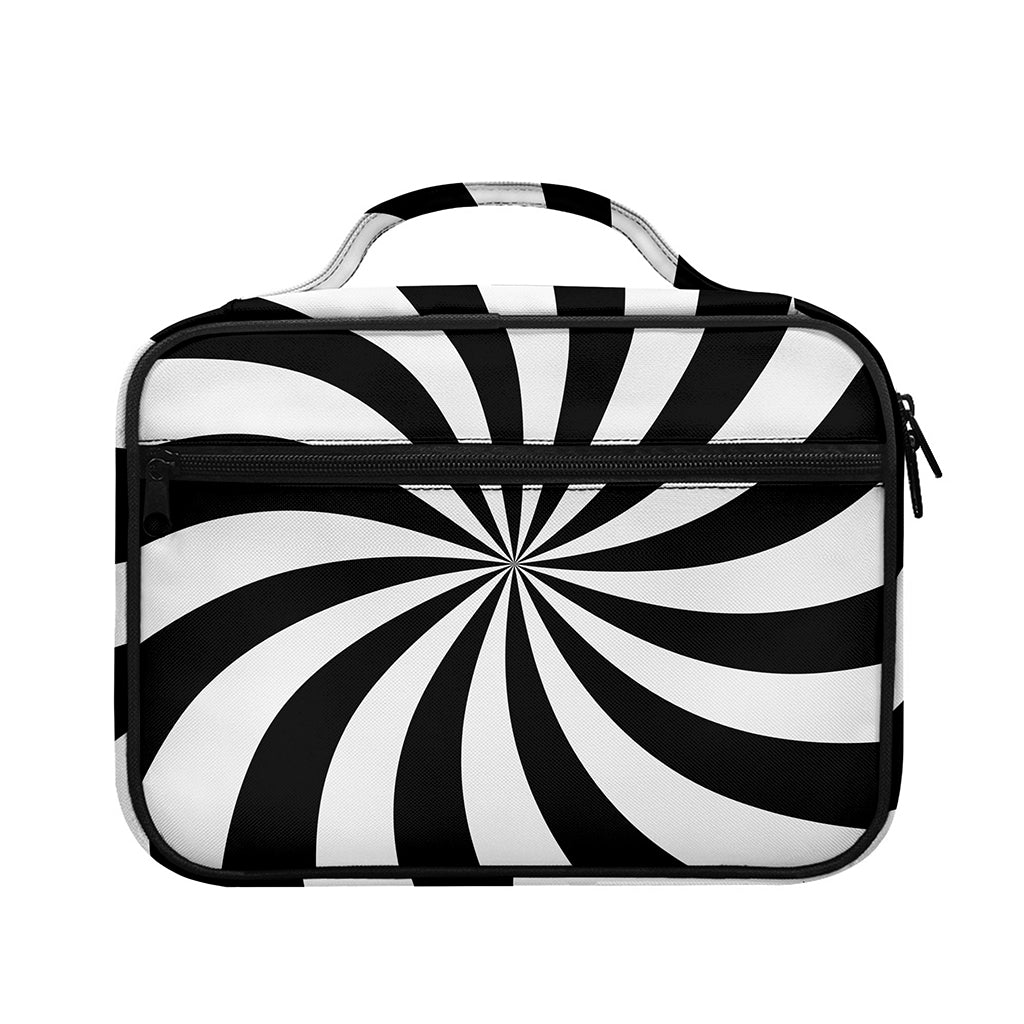 Black And White Swirl Print Briefcase Bible Bag