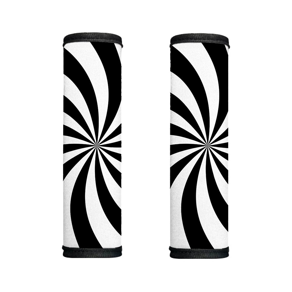 Black And White Swirl Print Handle Covers