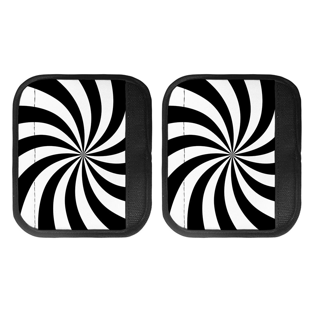 Black And White Swirl Print Handle Covers