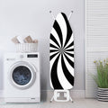 Black And White Swirl Print Ironing Board Cover