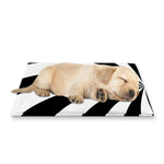 Black And White Swirl Print Pet Cooling Mat Cover