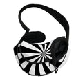 Black And White Swirl Print Pet Sling Carrier