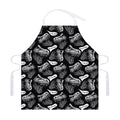 Black And White T-Rex Dinosaur Print Adjustable Apron