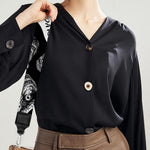 Black And White T-Rex Dinosaur Print Bag Strap