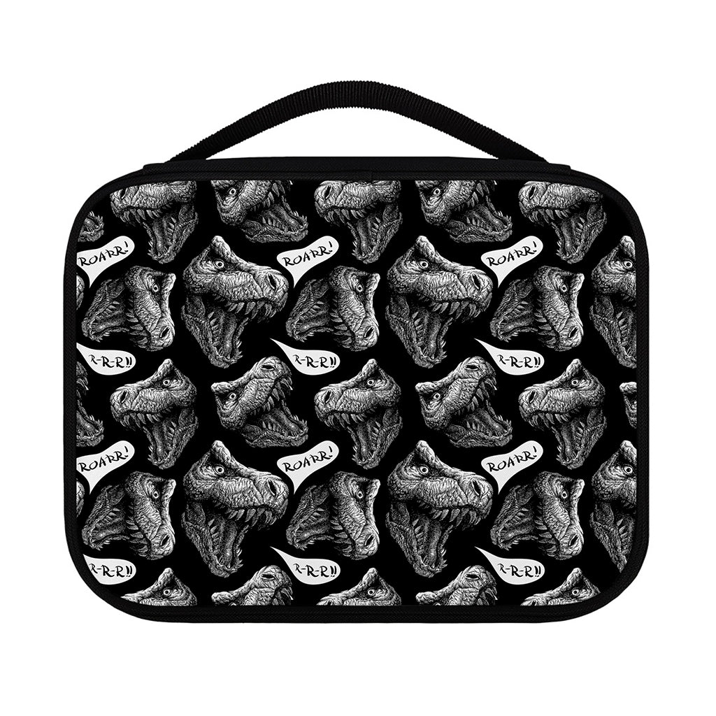 Black And White T-Rex Dinosaur Print Classic Bible Case