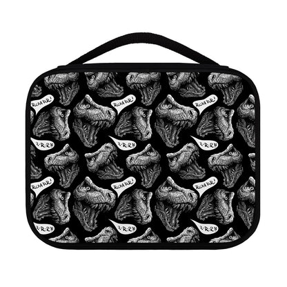Black And White T-Rex Dinosaur Print Classic Bible Case