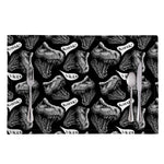 Black And White T-Rex Dinosaur Print Placemat