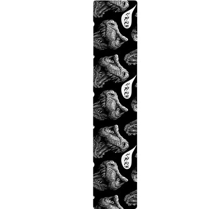 Black And White T-Rex Dinosaur Print Table Runner