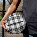 Black And White Tartan Pattern Print Basketball