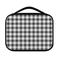 Black And White Tartan Pattern Print Classic Bible Case