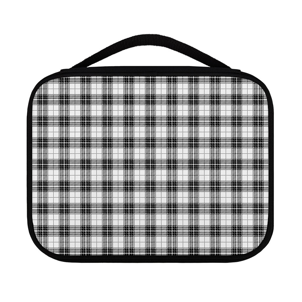 Black And White Tartan Pattern Print Classic Bible Case