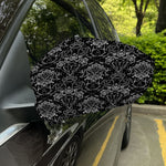 Black And White Tattoo Print Car Side Mirror Covers